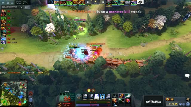 Liquid.MATUMBAMAN kills Secret.Fata!