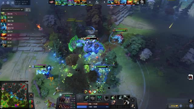 圣子华炼 kills VG.Yang!