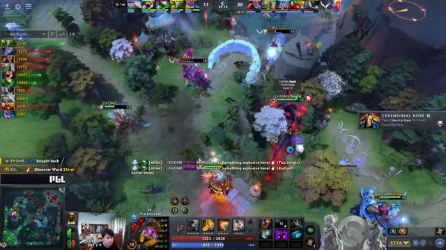 EHOME gets 2 kills!