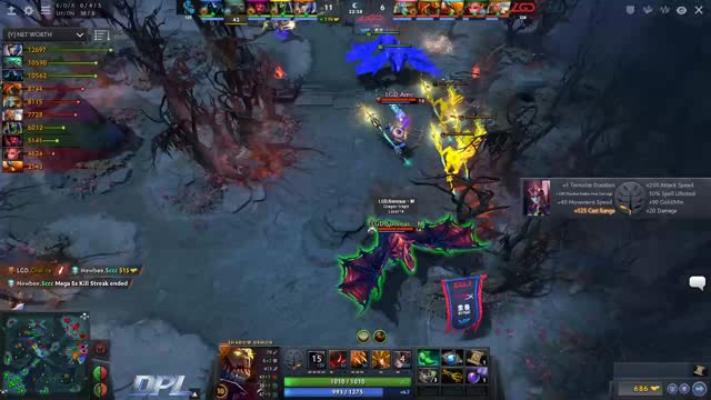 LGD gets 2 kills!