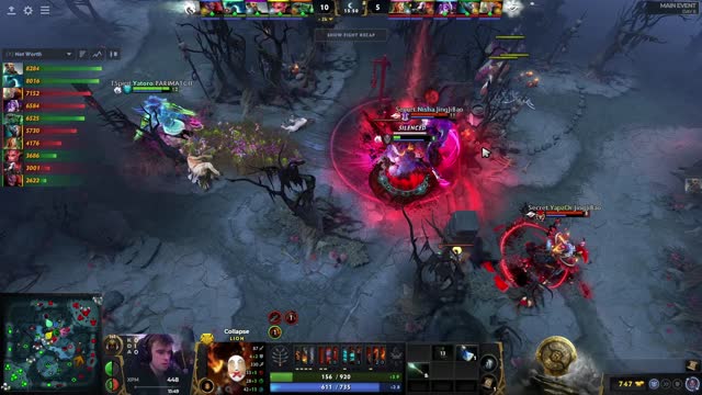 Secret.Nisha kills TSpirit.Miposhka!