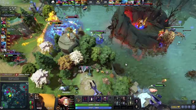 TSpirit.Yatoro kills PSG.LGD.Ame!