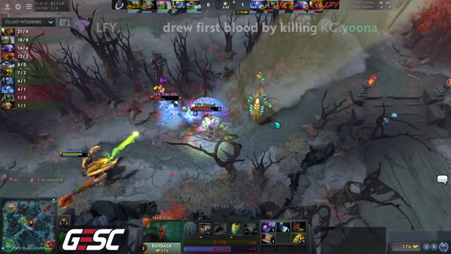 LFY gets a kill!