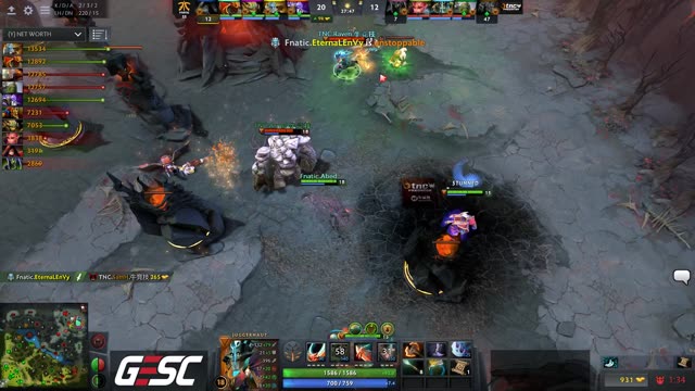 Fnatic.EternaLEnVy kills TNC.Sam H!