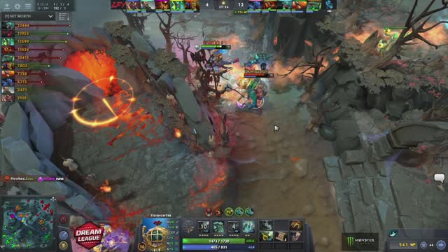 Newbee.Sccc kills LFY.- ah fu -!