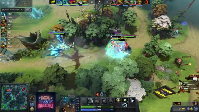 Na`Vi.Dendi kills TNC.Kuku!