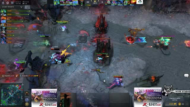 topson gets a double kill!