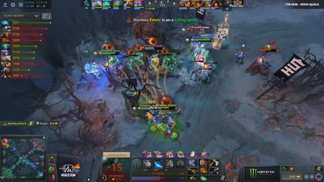 Newbee gets 3 kills!