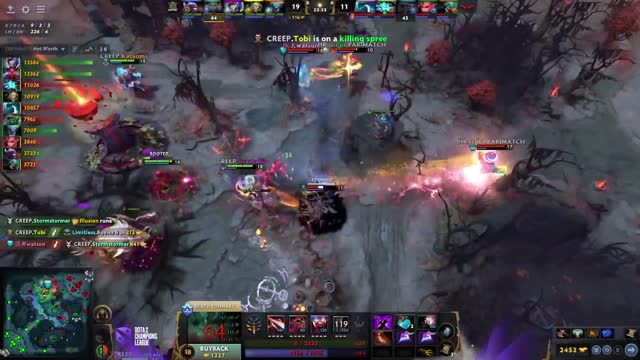 Tobi gets a double kill!