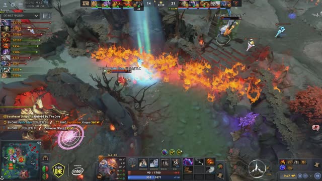 EHOME.Faith_bian kills 黑色大猫!