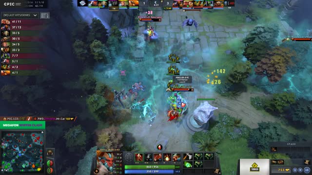 LGD.Maybe kills Fnatic.Universe!