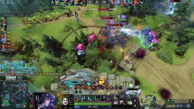 RNG.kaka gets a double kill!