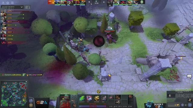 LeBronDota kills OG.N0tail!