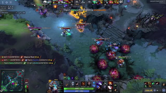 TSpirit.Yatoro gets two kills!