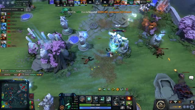 w33 gets a triple kill!