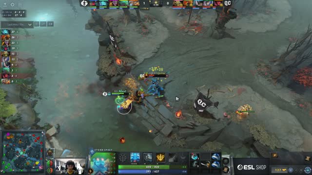 Arteezy kills MiLAN!