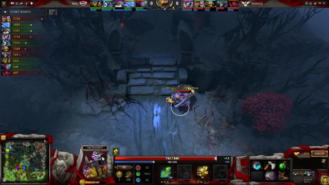 Wings.iceice takes First Blood on WG.xNova!