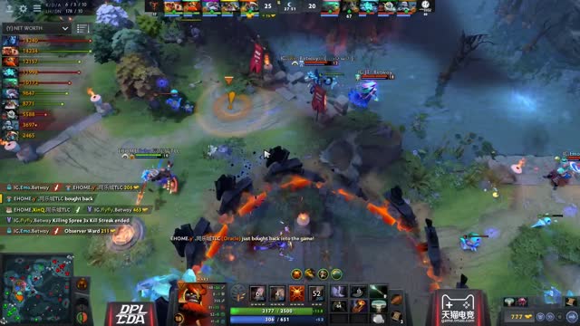 EHOME.XinQ gets a double kill!