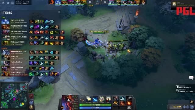 Fnatic.EternaLEnVy kills TNC.Sam H!