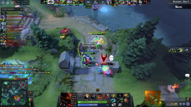 Secret.MidOne gets a double kill!