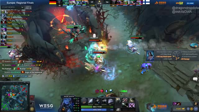 Topson gets a double kill!