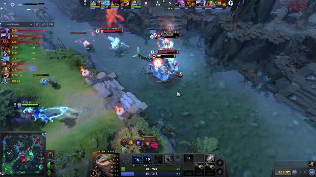 Arteezy kills XinQ!