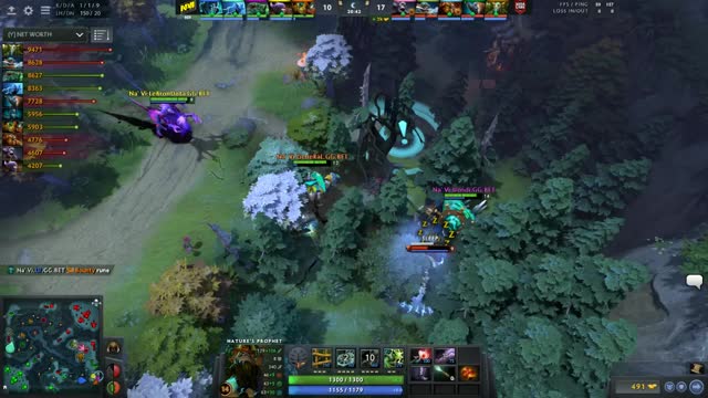 Na`Vi.Dendi kills Fervian!