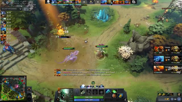 HAlf takes First Blood on VGJ.T.Yang!