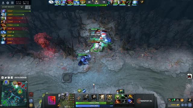 EG.Arteezy gets a double kill!