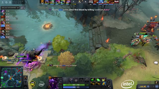 Fnatic.Jabz takes First Blood on TNC.Kuku!