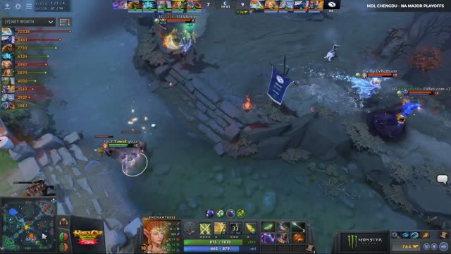 Newbee.CCnC kills EG.Arteezy!