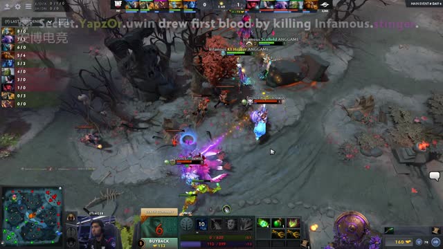Secret.YapzOr takes First Blood on Dotalicious!