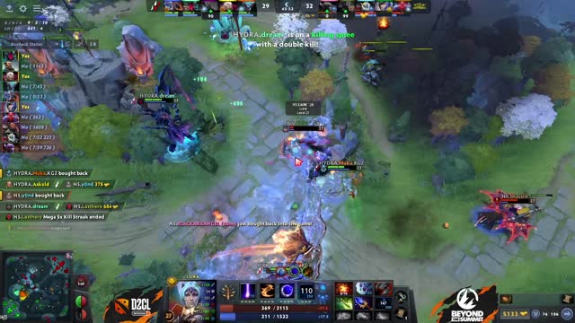 dream` gets a RAMPAGE!