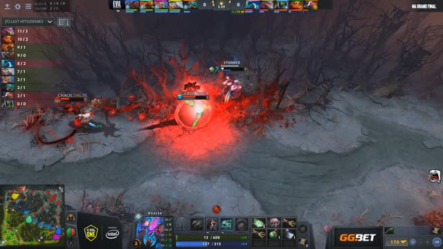 Newbee.Yawar takes First Blood on EG.Cr1t-!