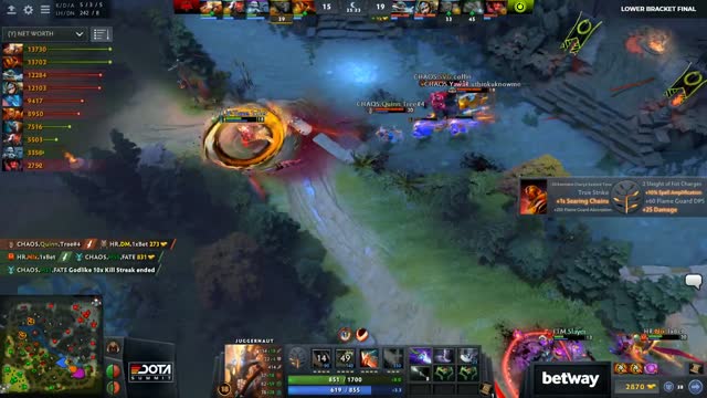 Newbee.CCnC gets two kills!