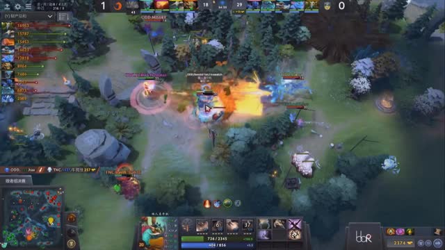 w33 gets a double kill!