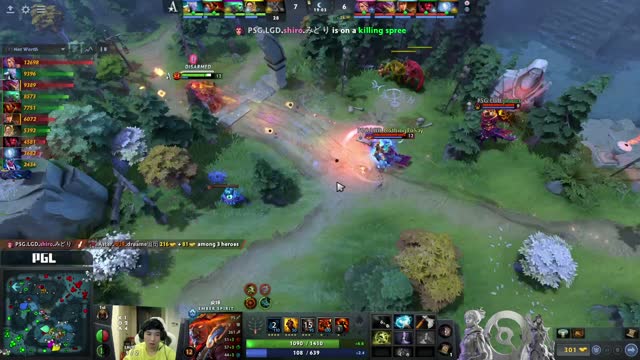 PSG.LGD gets 2 kills!