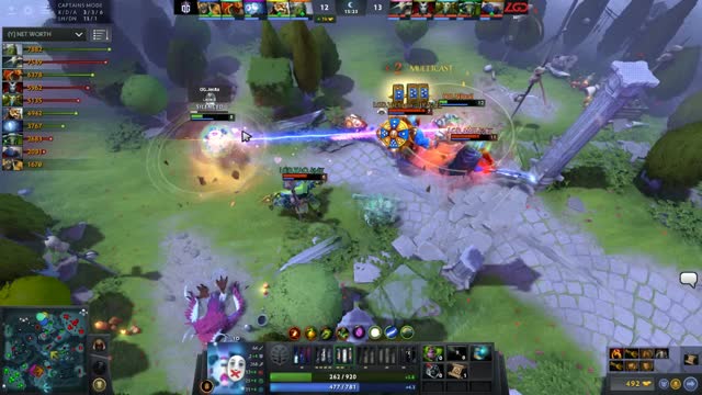 LGD.Victoria gets a double kill!