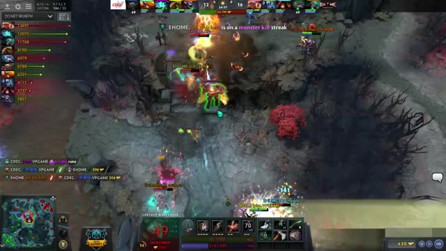 EHOME.Cty gets a double kill!