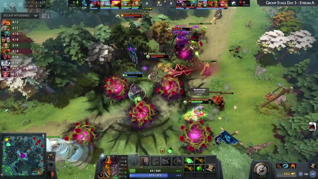 VP.Ramzes666 takes First Blood on Newbee.kaka!