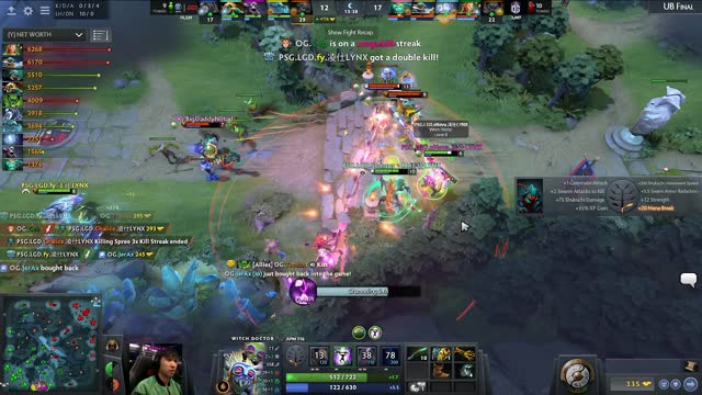 OG teamwipes PSG.LGD!