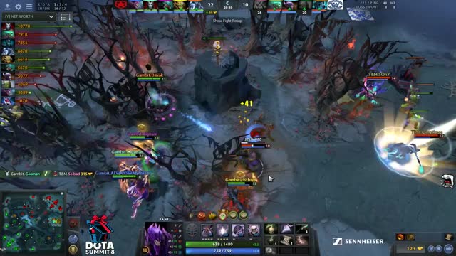 Cooman gets a triple kill!