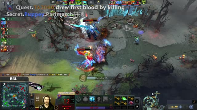 TA2000 takes First Blood on Secret.Puppey!