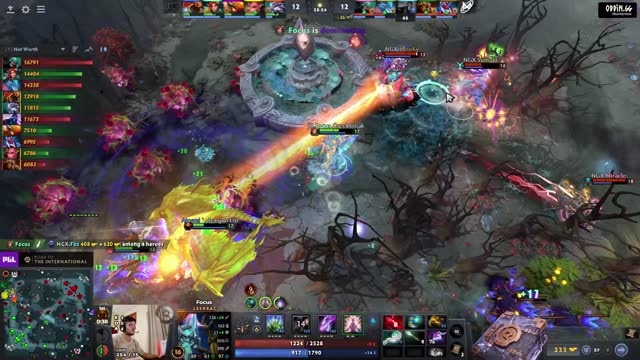 Miracle- gets a triple kill!