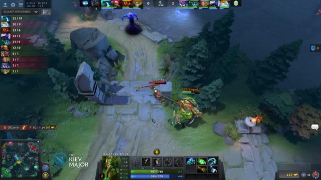 OG.JerAx gets a double kill!