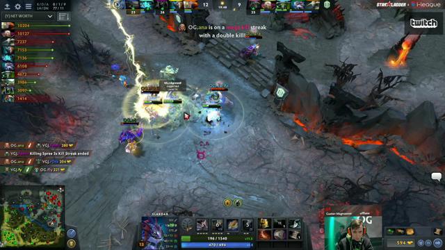 OG.N0tail's triple kill leads to a team wipe!