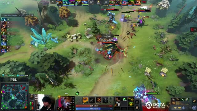 OG.Topson takes First Blood on lou!