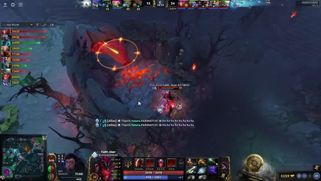 PSG.LGD.Ame kills TSpirit.Miposhka!