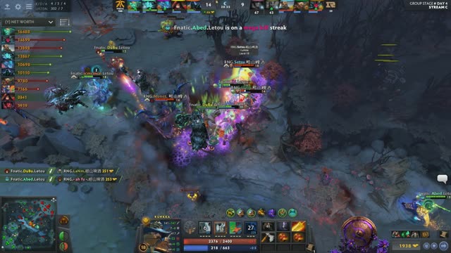 Fnatic.Jabz's triple kill leads to a team wipe!