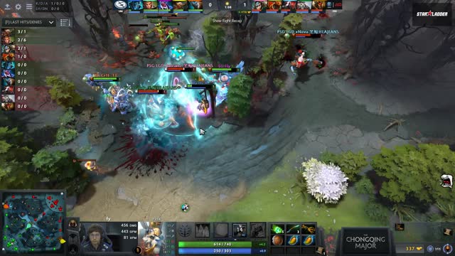 LGD.fy kills EG.Arteezy!